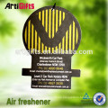 Free samples lemon scent paper card air freshener japan most popular products